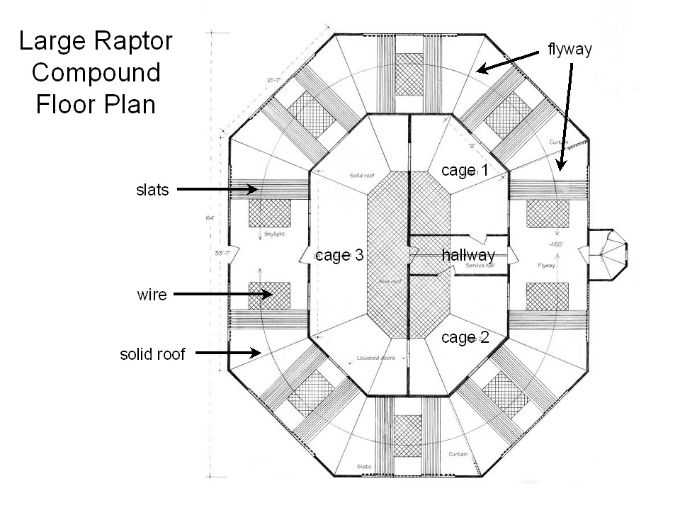 Large Raptor Compound Floor Plan