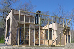 Terry Heitz builds the Owl Compound